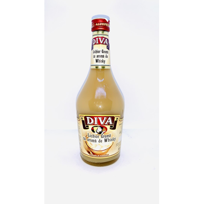 DIVA Lichior Crema cu Aroma de Whisky 17% SGR 0,5 L - WALTI