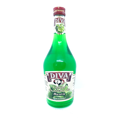 DIVA Lichior de Menta 16% SGR 0,5 L - WALTI