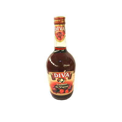 DIVA Lichior de Visine 16% SGR 0,5 L - WALTI