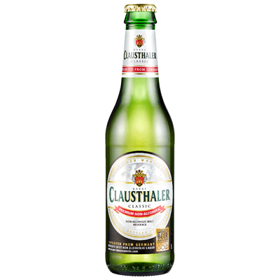 CLAUSTHALER Bere Sticla 0% SGR  0,33 L