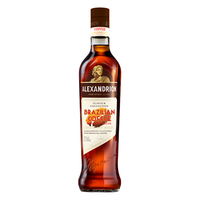 ALEXANDRION Coffee Bautura Spirtoasa 25% SGR 0,7 L - WALTI