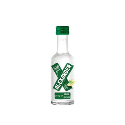 LEXANDER Vodca Lemon 28% SGR 0,5 L - WALTI