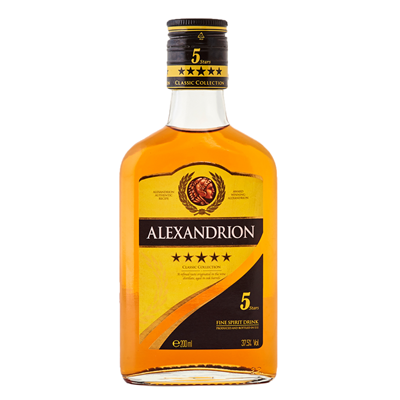 ALEXANDRION Brandy 5* 37,5% SGR 0,2 L - WALTI