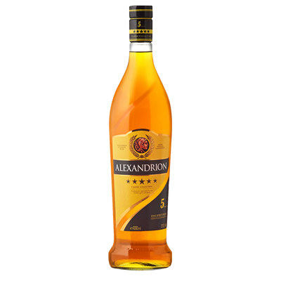 ALEXANDRION Brandy 5* 37,5% SGR 1 L - WALTI