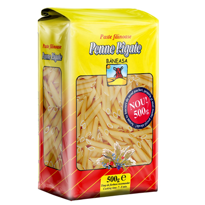 BANEASA Paste Penne Rigate 500 g - WALTI