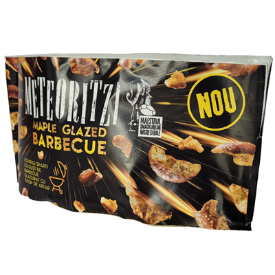 METEORITZI Biscuiti Maple Glazed Barbecue 75 g - WALTI