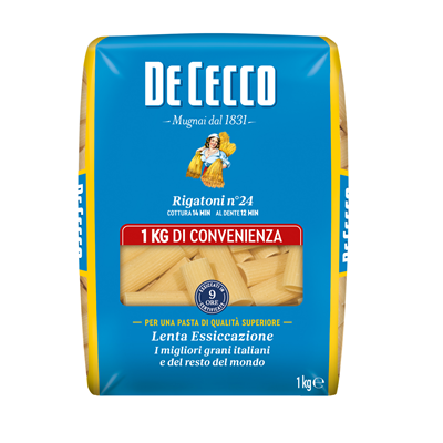 DE CECCO Paste Rigatoni 1 Kg - WALTI