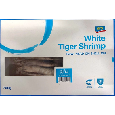 Creveti Cruzi Hoso Calibru 30 / 40 700 g