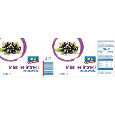 Masline Negre 700 g