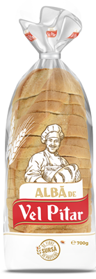 Vel Pitar Paine Alba Feliata 700 g