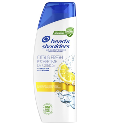 HEAD & SHOULDERS Citrus Fresh Sampon 330 ml - WALTI