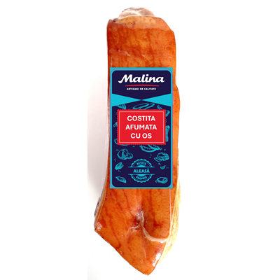 Malina Costita Porc cu Os Afumata 1 kg