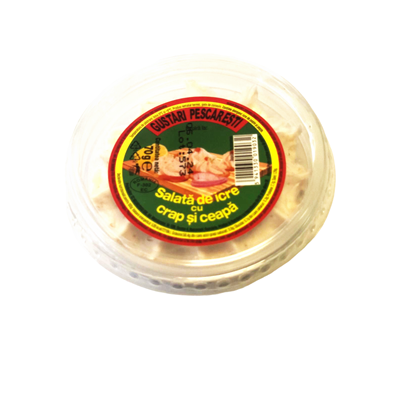 GUSTARI PESCARESTI Salata Icre Crap si Ceapa 70 g
