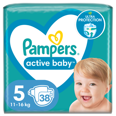 Pampers active baby Scutece Marimea 5 11-16 Kg 36 bucati