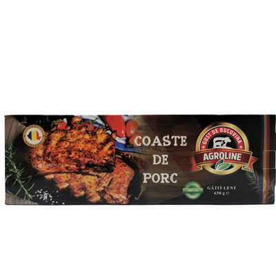 AGROLINE BUCOVINA Coaste Porc Gatite 650 g