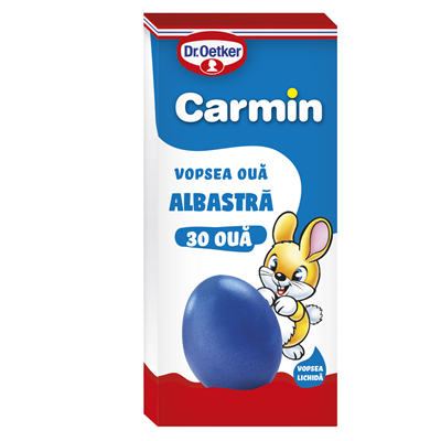 Dr.Oetker Carmin Vopsea Albastra pentru 30 Oua