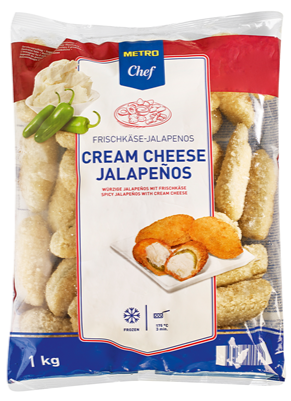 Jalapenos cu Crema de Branza 1 Kg