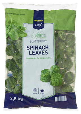 Frunze de Spanac 2,5 Kg