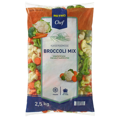 Mix de Broccoli 2,5 Kg ❄