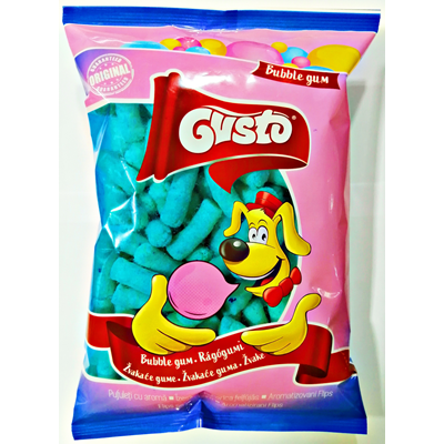 GUSTO Pufuleti Aroma Bubble Gum 80 g - WALTI