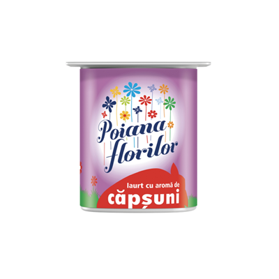 Poiana florilor Iaurt Capsuni 100 g