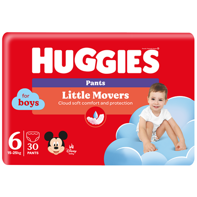 HUGGIES 30 Scutece Chilotel Marimea 6 Baieti 15-25 Kg
