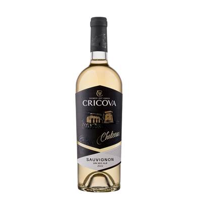 CRICOVA Chateau Chardonnay Vin Alb Demisec SGR 0,75 L - WALTI