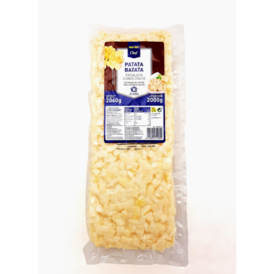 Cartofi Cuburi Calibru 10 mm 2 Kg