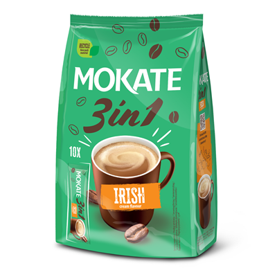 MOKATE Bautura Instant Irish Cream 3in1 10 x 17 g