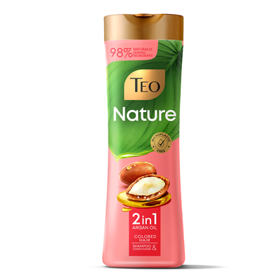 TEO Nature Sampon 2in1 Ulei de Argan 350 ml - WALTI