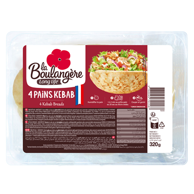 la Boulangère Chifle Kebab 4 x 80 g