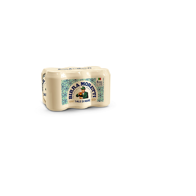 BIRRA MORETTI Sale di Mare Bere Doza SGR 6 x 0,33 L - WALTI