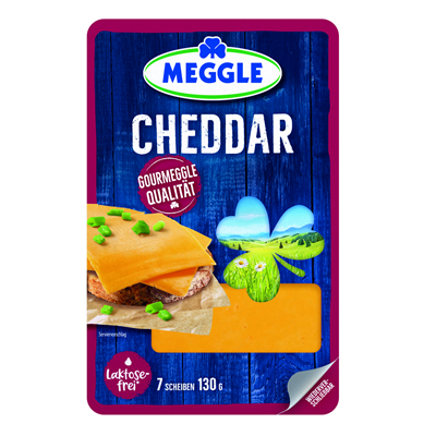 MEGGLE Cheddar Felii 130 g