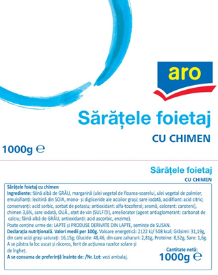 Saratele Foietaj Chimen 1 Kg