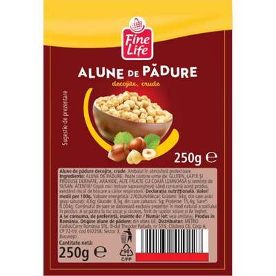 Fine Life Alune Padure Crude 250 g - WALTI