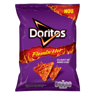 Doritos Flamin' Hot Snack Picant 75 g - WALTI