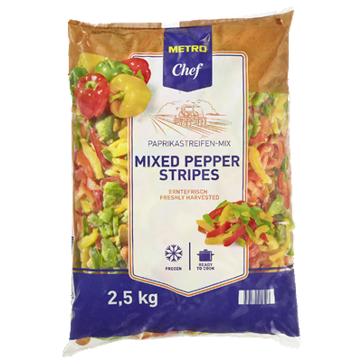 Ardei Gras Fasii 2,5 Kg