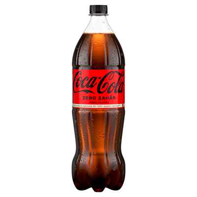 COCA-COLA ZERO ZAHAR Bautura Racoritoare Carbogazoasa SGR 1,5 L