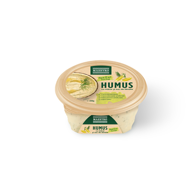 MAESTRO Humus cu Marar si Suc de Lamaie 210 g - WALTI