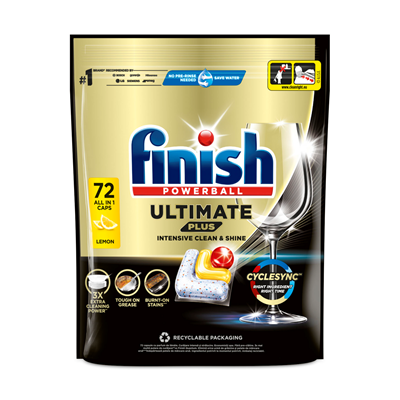 finish Ultimate Plus Lamaie 72 Tablete Detergent Masina Spalat Vase