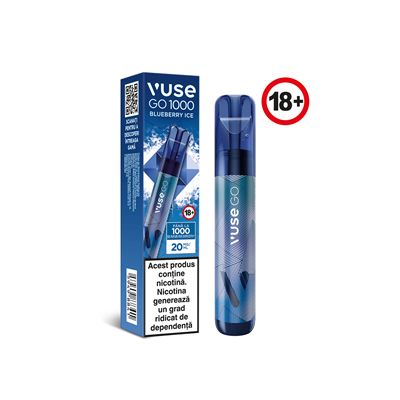 VUSE GO Blueberry Ice Tigareta Electronica Unica Folosinta 6 bucati