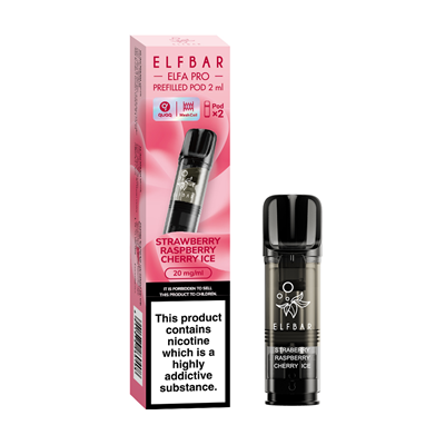 ELFBAR Pod Strawberry Raspberry Tigarete Electronice de Unica Folosinta