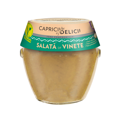 CAPRICII si DELICII Salata Vinete 525 g - WALTI