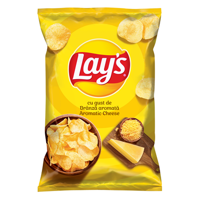 Lay's Chips Branza Aromata 125 g - WALTI