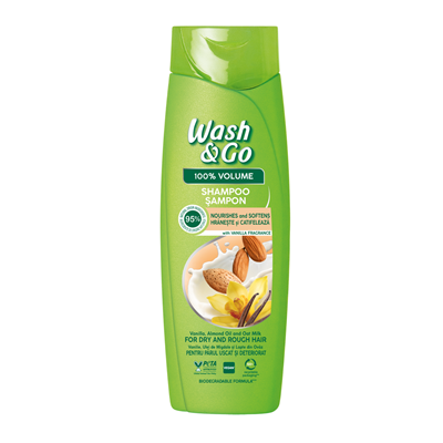 WASH & GO Sampon Vanilie 360 ml - WALTI