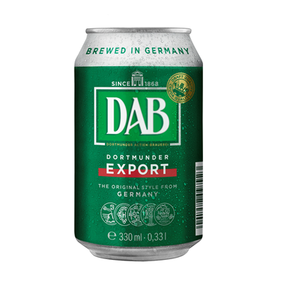 DAB Export Bere Doza SGR 0,33 L - WALTI