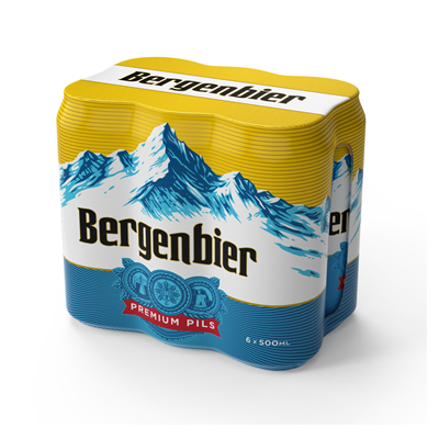 BERGENBIER Bere Blonda Doza SGR 6 x 0,5 L - WALTI