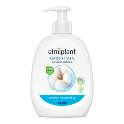 elmiplant Sapun Lichid Bumbac și Provitamina B5 500 ml - WALTI