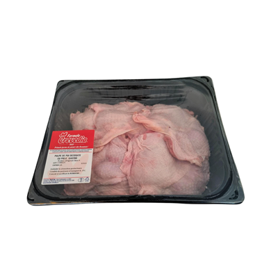 FERMELE CREVEDIA Pulpe Pui Intregi Dezosate cu Piele ATM 1 kg (cca. 4,5 Kg)