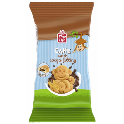 Fine Life Monkey Cake Prajitura Cacao 24 x 30 g